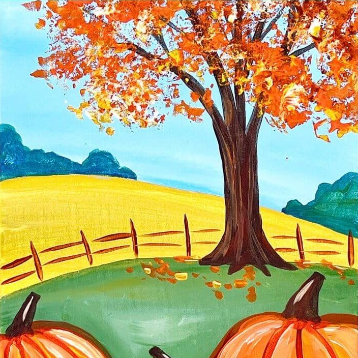 CANCELLED - The Great Pumpkin Paint Party - logo